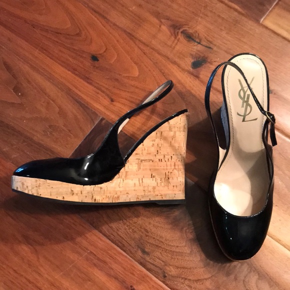 YSL Wedges - Picture 2 of 3